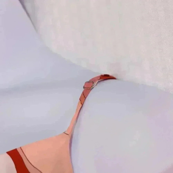 Forever 21+ Size OX Pink leaf print strappy side shirred midi dress - Picture 11 of 16